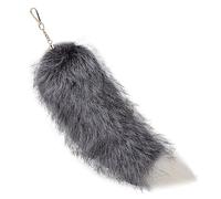 Fox Tail Pendant Faux Fur Fox Tail Keychain Therian Fox Tail Furry, 4