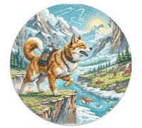 Fox Terrier 1000 Pieces Jigsaw Puzzles For Adults Educational Games Stress Relieving Entertainment Cultivate The Spirit of Teamwork for Family Decorations 1000pcs (67.5x67.5cm)