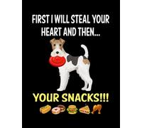 Fox Terrier Steal Heart Fox Terrier 06 Notebook: 8.5x11 In 100 Lined Pages