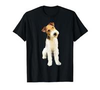 Fox Terrier Wire Value Graphic T-Shirt, Men, Black, S