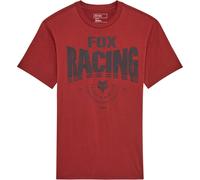 FOX Tread Premium T-Shirt, grey-red, size M for Men