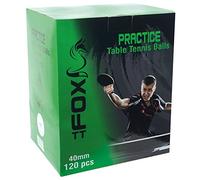 Fox TT Practice Table Tennis 40mm Practice Balls & Zipped Carry Bag Pack of 120
