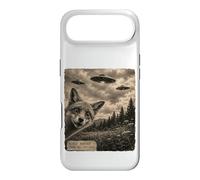 Fox UFO Field Report Funny Vintage Strange Sighting Case for iPhone Air