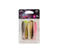 Fox Rage Ultra UV Slick Shad 7cm Mixed Colours Qty 5 (NMC008)