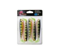 Fox Ultra UV Zander Pro Shad Lure Packs - 12cm Perch x 5pc