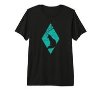 Fox Under a Tree Wilderness Animal Premium T-Shirt