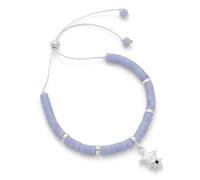 Fox Under The Moon Friendship Bracelet, Friends, Love, Hope, Being There and the Little Things, Silver Plated Adjustable Bracelet with Message Card by Stacey McNeill