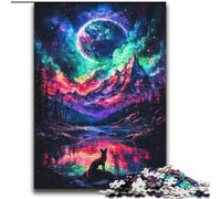 Fox Under The Planet Jigsaws Puzzles 2000 Pieces for Teenagers Gifts, Educational Stress Relief Toy for Is Ideal As A Gift for The Whole Family (70x100cm)