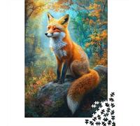 Fox Unfolded in 1000 Pieces - Discover The Thrill of Wooden Puzzle Solving, An Unmatched Family Fun Experience