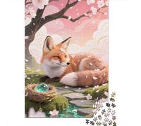 Fox Unfolded in 1000 Pieces - Discover The Thrill of Wooden Puzzle Solving, An Unmatched Family Fun Experience