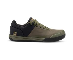 Fox Union Canvas Flat MTB Shoes Olive Green