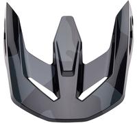 FOX V1 Bnkr Helmet Peak, black-green-brown, size XS for Men