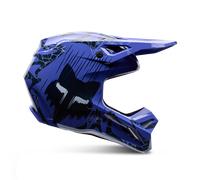 FOX V1 Diffuse Special Edition Motocross Helmet, purple/black, size L