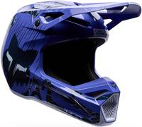 FOX V1 Diffuse Special Edition Youth Motocross Helmet, purple/black, size Y/S (49/51)