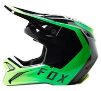 FOX V1 Dpth Mod. 2023 Motocross Helmet Black/Neon yellow 2XL