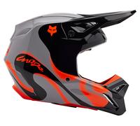 FOX V1 Emotion MX24 Motocross Helmet unisex Grey, 2XL