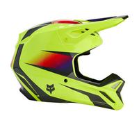 Fox V1 Flora motocross helmet yellow size XXL