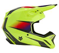 FOX V1 FLORA MX helmet yellow XL