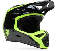 FOX V1 Flow MIPS Motocross Helmet, black-yellow, size 2XL for Men