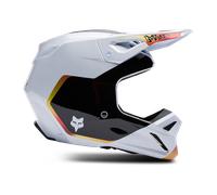 §FOX V1 Hello Future MX Helmet White§