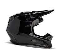 FOX V1 HELMET SOLID BLACK S