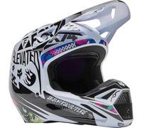 FOX V1 Image Cosmo Motocross Helmet, black-white, size S for Men