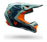 FOX V1 Image Print MX Helmet Arctic BlueS Arctic Blue