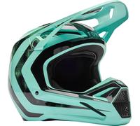 FOX V1 Kairos Motocross Helmet, black-blue, size L for Men
