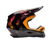 FOX V1 Kairos Tangerine Motocross Helmet black size S