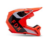 FOX V1 LEAN MX-Helm fluo orange L