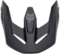 FOX V1 Matte Black Youth Helmet Peak, black matt