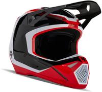 FOX V1 Nitro MIPS Motocross Helmet, black-white-red, size 2XL for Men