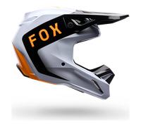FOX V1 Noble Youth MX Helmet Black/WhiteS Black,White