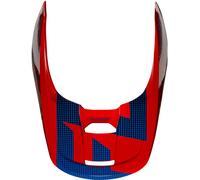 FOX V1 Oktiv Youth Helmet Peak, red