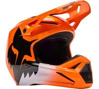FOX V1 Shield Motocross Helmet, orange, size XL for Men