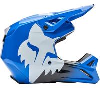 FOX V1 SHIELD MX-Helm blau M
