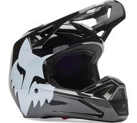 FOX V1 Shield Youth Motocross Helmet, black, size Y/M (51/52)