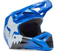 FOX V1 Shield Youth Motocross Helmet, blue, size M