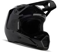 Fox Racing V1 Solid Helmet - Mips Technology, Ventilated, True-to-Size Fit, Removable Liner, Cheek Pads, MX & Off-Road Protection, Black, Size: 2X