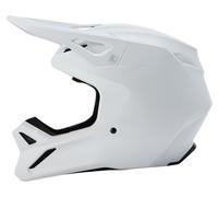Fox Racing V1 Solid Helmet - Mips Technology, Ventilated Comfort, True-to-Size Fit, Removable Liner & Cheek Pads, MX & Off-Road Protection, Matte White, Size: 2X
