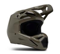 Fox Racing V1 Solid Helmet, Mips Technology, Ventilated, Removable Liner, True-to-Size Fit, Protection for MX & Off-Road, Ash, Size: XL