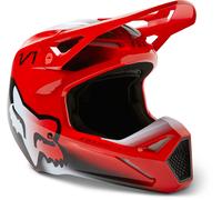 FOX V1 Toxsyk Youth Motocross Helmet, red, size S