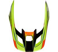 FOX V2 Leen Helmet Peak, yellow, size M for Men