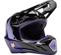 Fox V3 Drip Helmet Black/Purple L