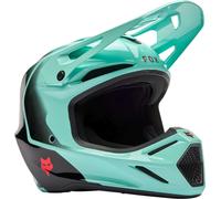 FOX V3 Drip Motocross Helmet, turquoise, size XS for Men