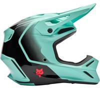 FOX V3 Drip Motocross Helmet, turquoise, size S for Men