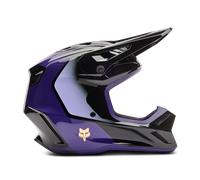 Fox V3 Drip Helmet Black/Purple L