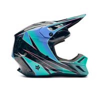 FOX V3 RS Canvas MX Helmet AquaL Aqua