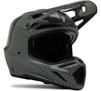 FOX V3 RS Carbon Solid MIPS Motocross Helmet, grey, size L for Men