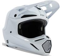 FOX V3 RS Carbon Solid MIPS Motocross Helmet, white, size XS (53/54)